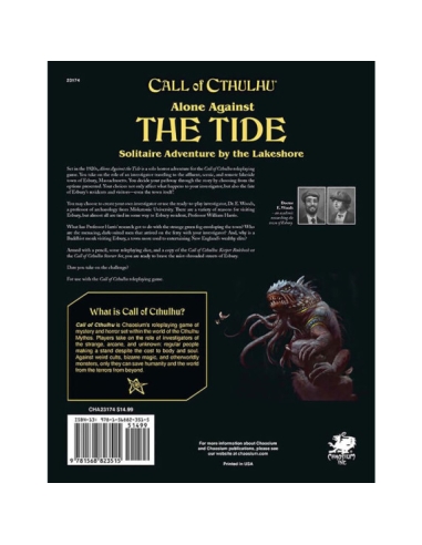 Call of Cthulhu RPG - Alone Against the Tide - EN