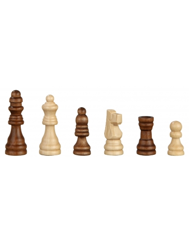 Chess-Set, travel, field 27 mm