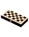 Chess Backgammon Checkers Set, travel, field 30 mm