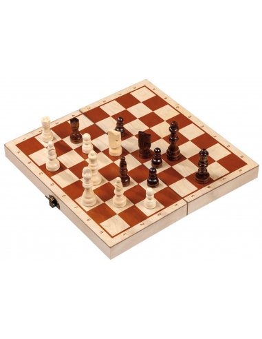 Chess cassette, field 30 mm, with numbers and letters