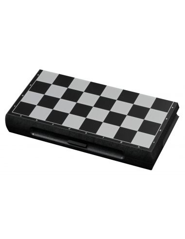 Chess cassette, plastic, field 28 mm, with numbers and letters, magnetic