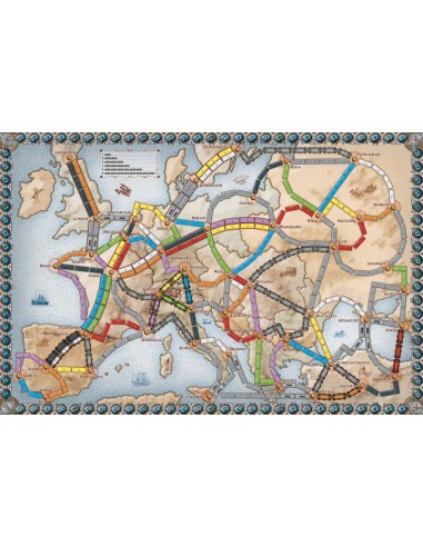 Ticket to Ride - Europe ταμπλό