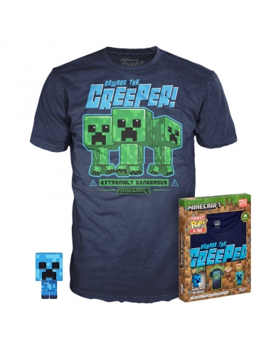 Pop! & Tee Minecraf Creeper - L
