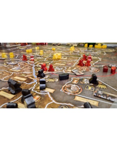 A Game of Thrones Boardgame 2nd Edition components