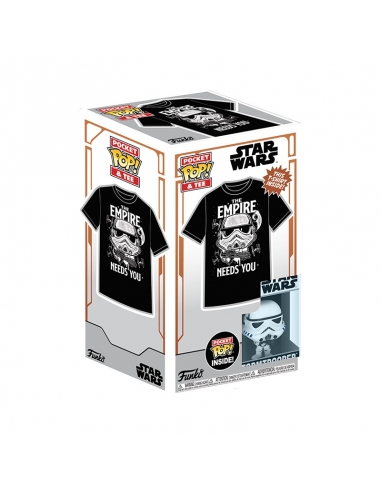 Pop! & Tee Star Wars Stormtrooper - L