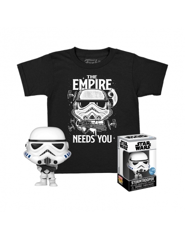 Pop! & Tee Star Wars Stormtrooper - L