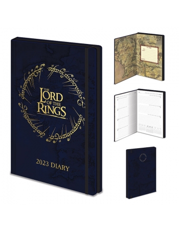 The Lord Of The Rings (Map) 2023 Diary 2