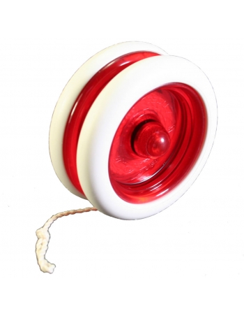 Henry's Tiger Snake Yo-Yo - White / Red