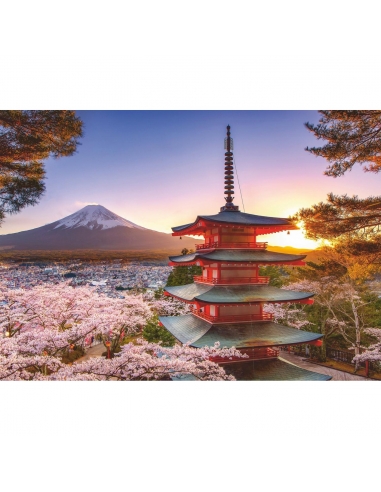 Puzzle 1000pcs - Cherry Blossom in Japan