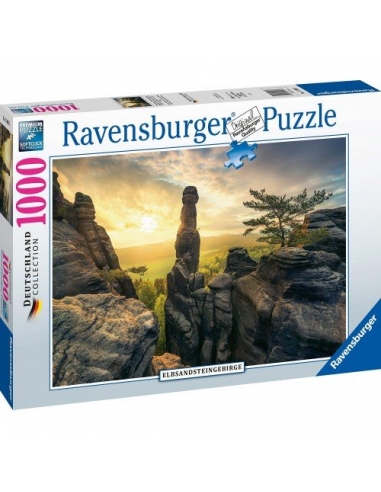 Puzzle 1000pcs  - Elbe Sandstone Mountains