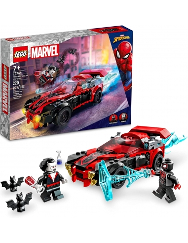 Lego Miles Morales vs. Morbius