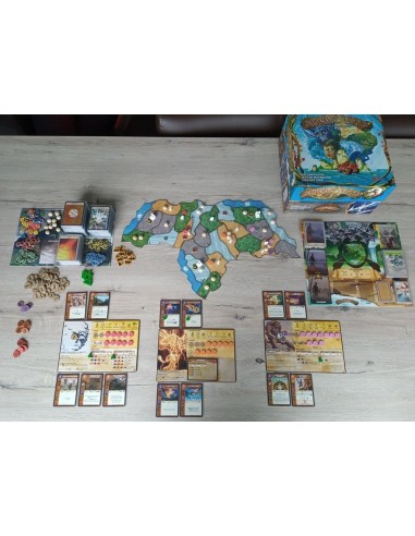 Spirit Island: Jagged Earth περιεχόμενα