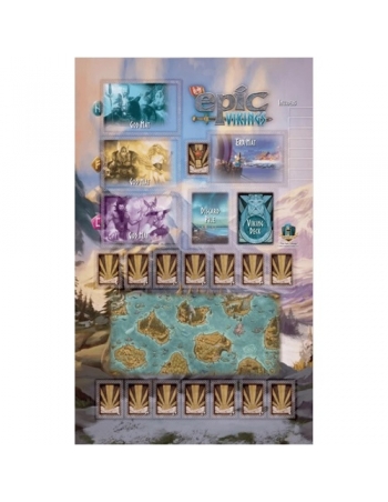 Tiny Epic Vikings Game Mat 2