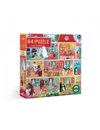 Puzzle 64pcs Koala House