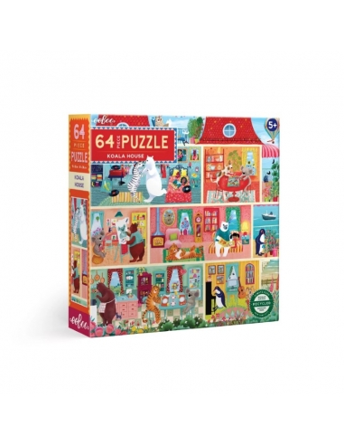 Puzzle 64pcs Koala House