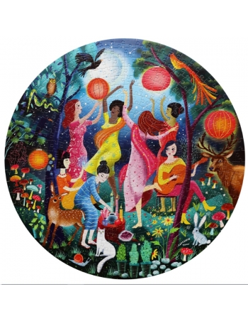 Puzzle Round 500pcs Moon Dance 2