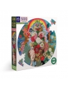Puzzle Round 500pcs Theater Of Flowers