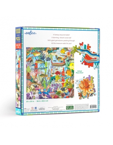 Puzzle 1000pcs Gems and Fish