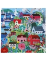 Puzzle 1000pcs Swedish Fishing Village
