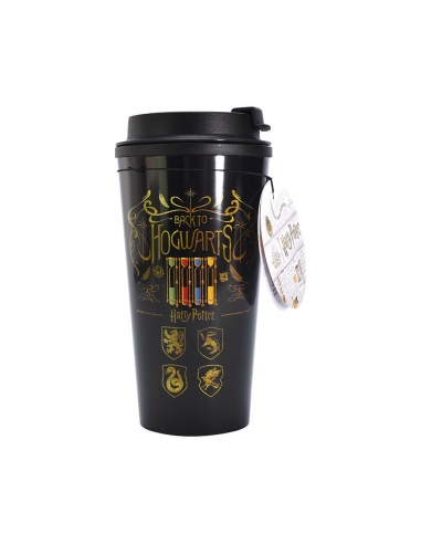 Harry Potter Screw Top Thermal Flask – Colourful Crest 450ml