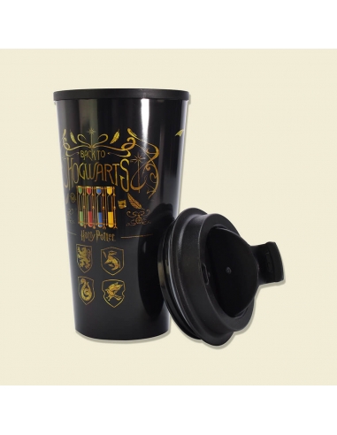 Harry Potter Screw Top Thermal Flask – Colourful Crest 450ml