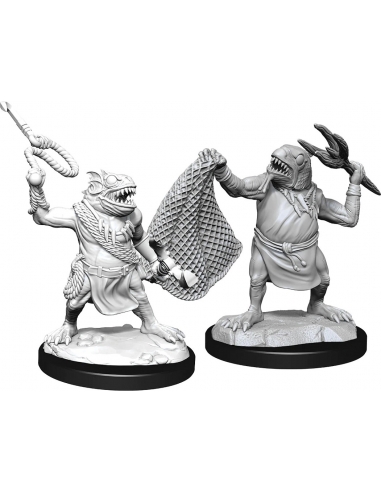 D&D Nolzur's Marvelous Miniatures - Kuo-Toa & Kuo-Toa Whip