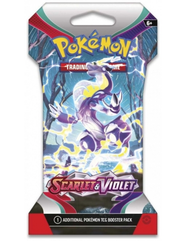 Scarlet & Violet Sleeved Booster Display - EN