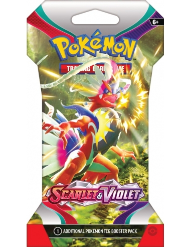 Scarlet & Violet Sleeved Booster Display - EN