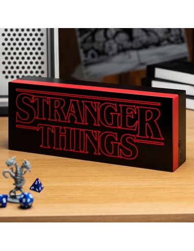 Stranger Things Logo Light