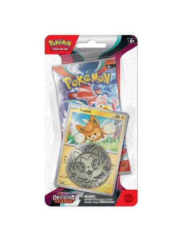 Pokemon Scarlet & Violet 3 Obsidian Flames Checklane Blister