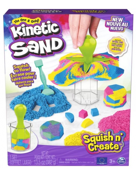 Spin Master Kinetic Sand: Squish n' Create