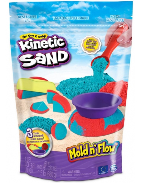 Spin Master Kinetic Sand - Mold 'N Flow
