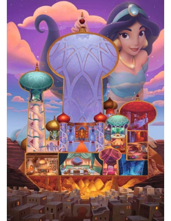 Puzzle 1000pcs Disney Castles: Jasmine 2