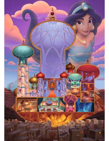 Puzzle 1000pcs Disney Castles: Jasmine