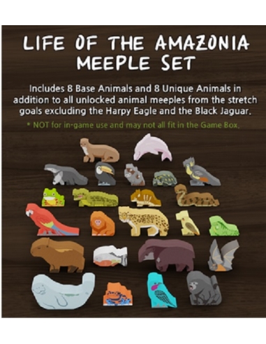 Life of the Amazonia Meeple Set