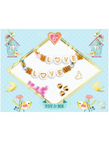 Letter threading beads &...