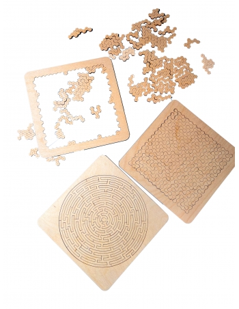 Trio Wooden Jigsaw Puzzles 2