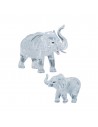 3D Puzzle Two Elephants