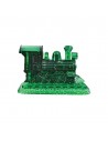 3D Puzzle Steam Locomotive Green