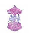 3D Puzzle Carousel Pink