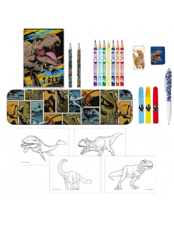 Jurassic Coloring Set with... 2