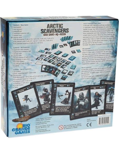 Arctic Scavengers with Recon and HQ