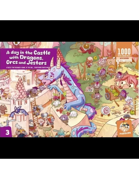 A Day in the Castle with Dragons Orcs...