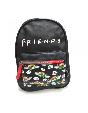 Friends PU Leather Backpack