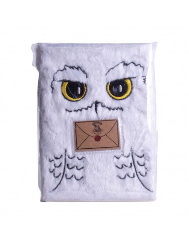 Harry Potter A5 Plush Hedwig Notebook