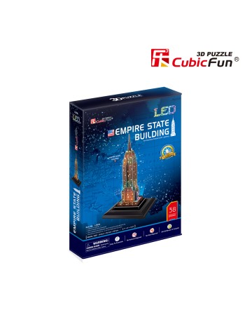 Empire State Building with LED