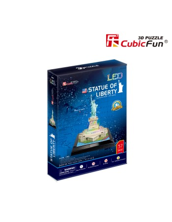 Statue of Liberty with LED