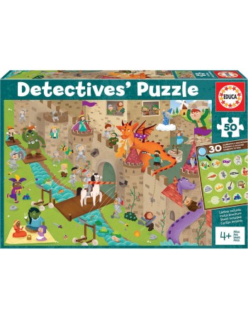 Παζλ 50 κομμάτια Detectives' Castle