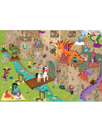 Puzzle 50pcs Detectives' Castle 2