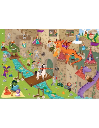 Παζλ 50 κομμάτια Detectives' Castle